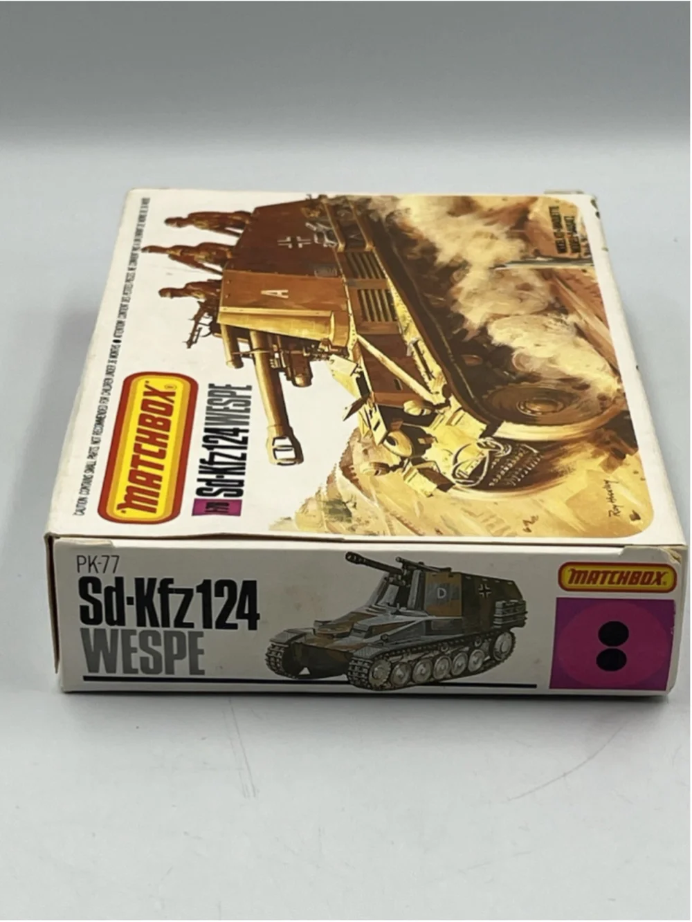 Matchbox 1/76 Sd-Kfz 124 Wespe Model Tank Kit Factory NEW IN THE BOX COLLECTIBLE